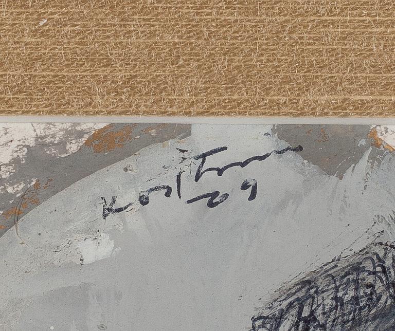 Unto Koistinen, mixed media, signed and dated -69.