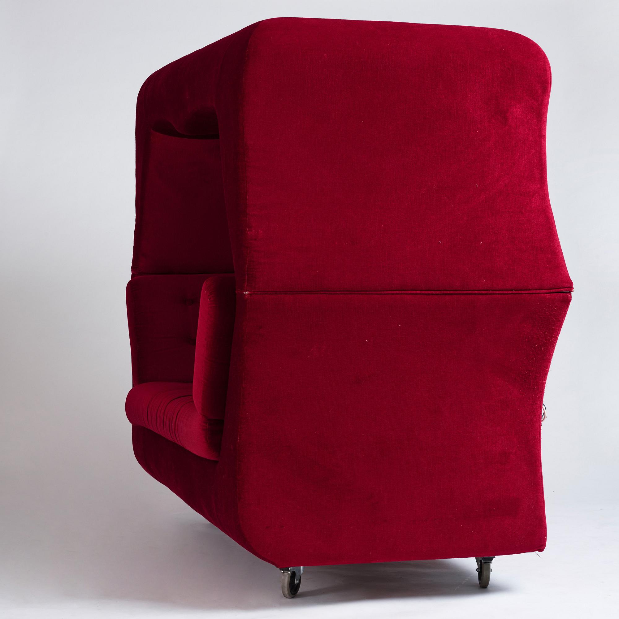 Swedfurn Slätte Möbler AB, a "Soundbox" sofa, Töreboda, Sweden 1970's.