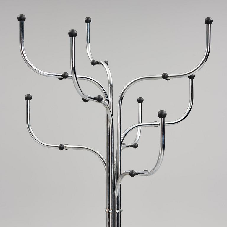 Sidse Werner, a chrome plated coat hanger, Fritz Hansen, Denmark, post 1971.