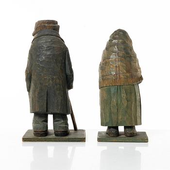 Herman Rosell, Old Man and Old Woman.