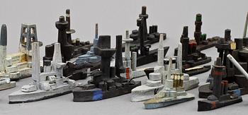 MINIATYRMODELLER, ca 100 st, Ragnar Sandberg, 1900-tal.