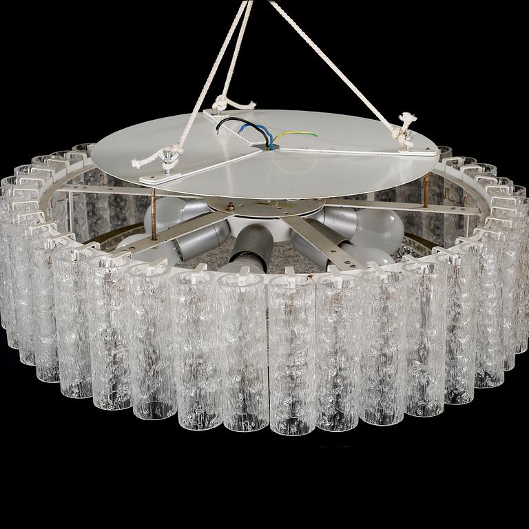 A 1960/70s ceiling lamp by Doria Lichtenwerken. Height approx 20 cm.