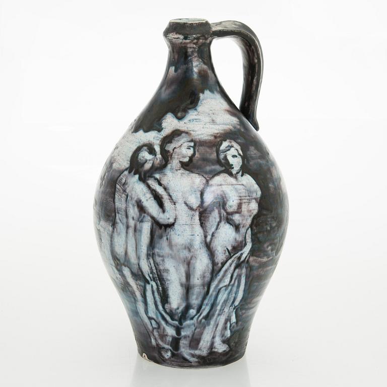 Emil Rekola, a 1920s ceramic vase, Kupittaan Savi.