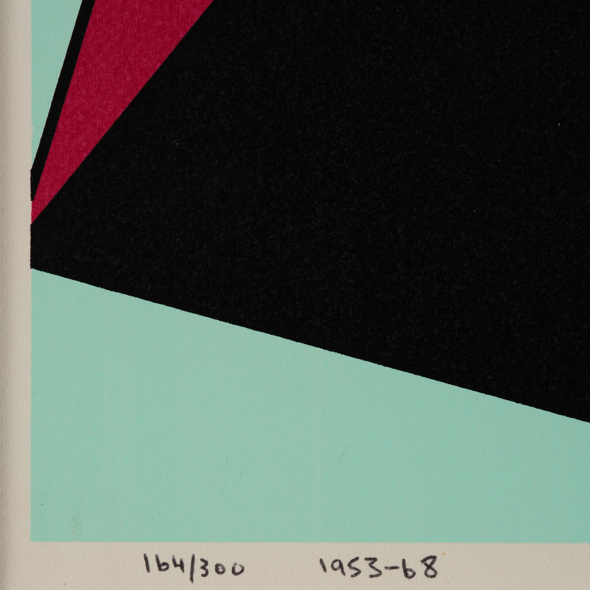 Olle Bærtling, "Thème noir rouge blanc".