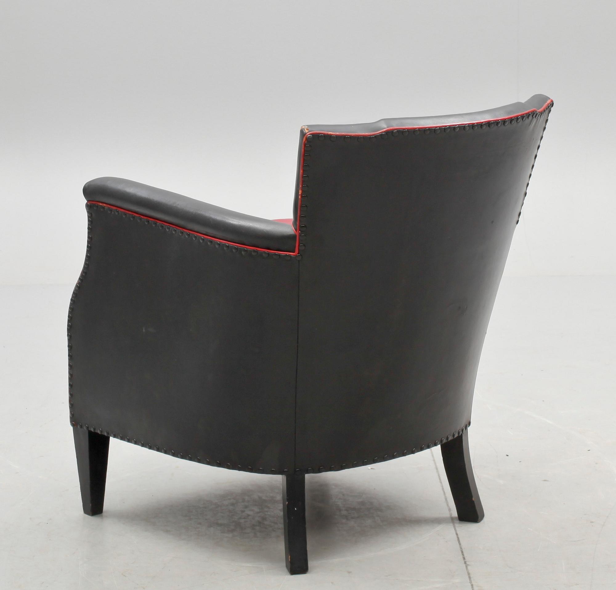 FÅTÖLJ, 1900-talets första hälft.