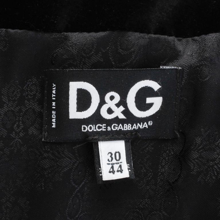 DOLCE GABBANA, jacka. Storlek 30/44.