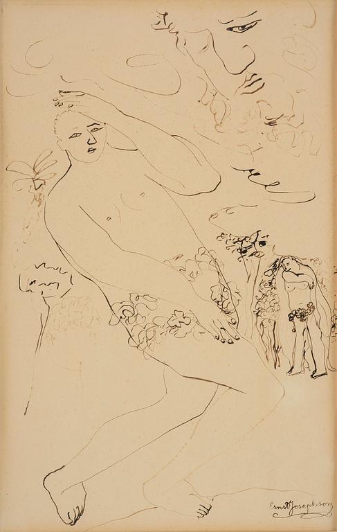 Ernst Josephson, Adam and Eve.