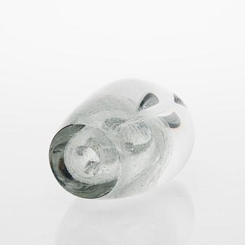 TIMO SARPANEVA, GLASSKULPTUR. Claritas. Sign. Timo Sarpaneva, Iittala 1984, C1751.