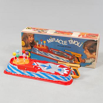 The game "Miracle Tivoli" from Technofix, 1970s.