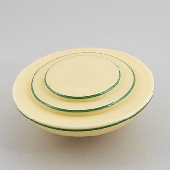 Harald Notini, taklampa, modell "10755", Arvid Böhlmarks Lampfabrik, 1930-tal.
