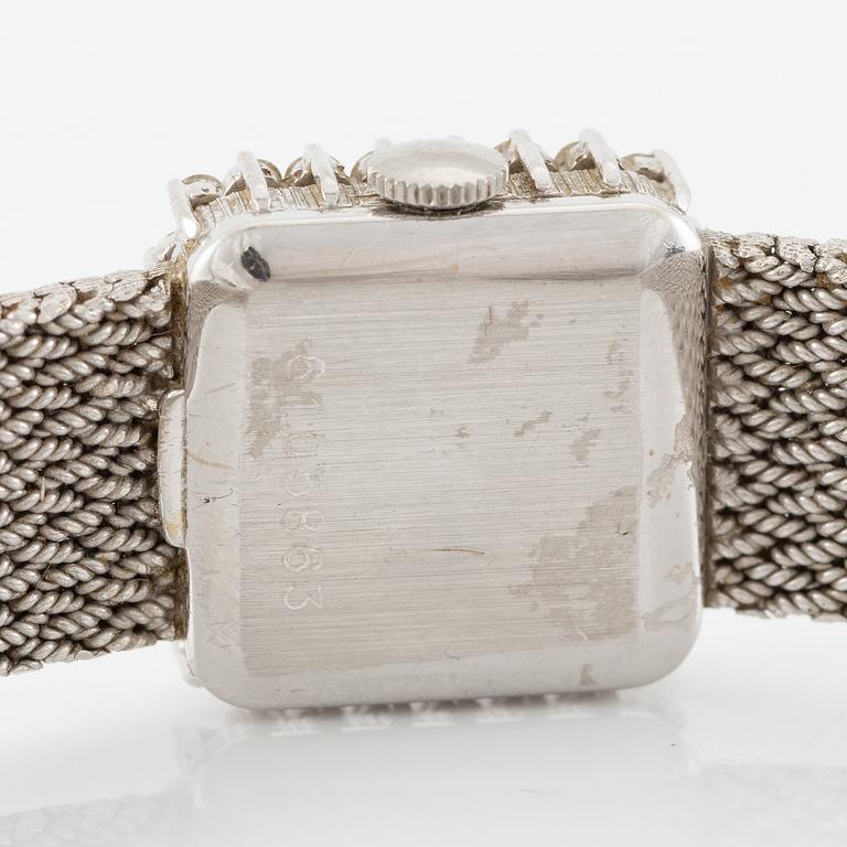 Eterna, wristwatch, 17 x 17 mm.