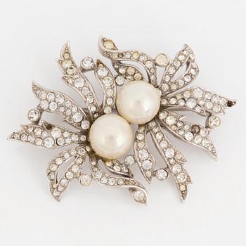 CHRISTIAN DIOR, a costume jewlery brooch by Mitchel Maer.