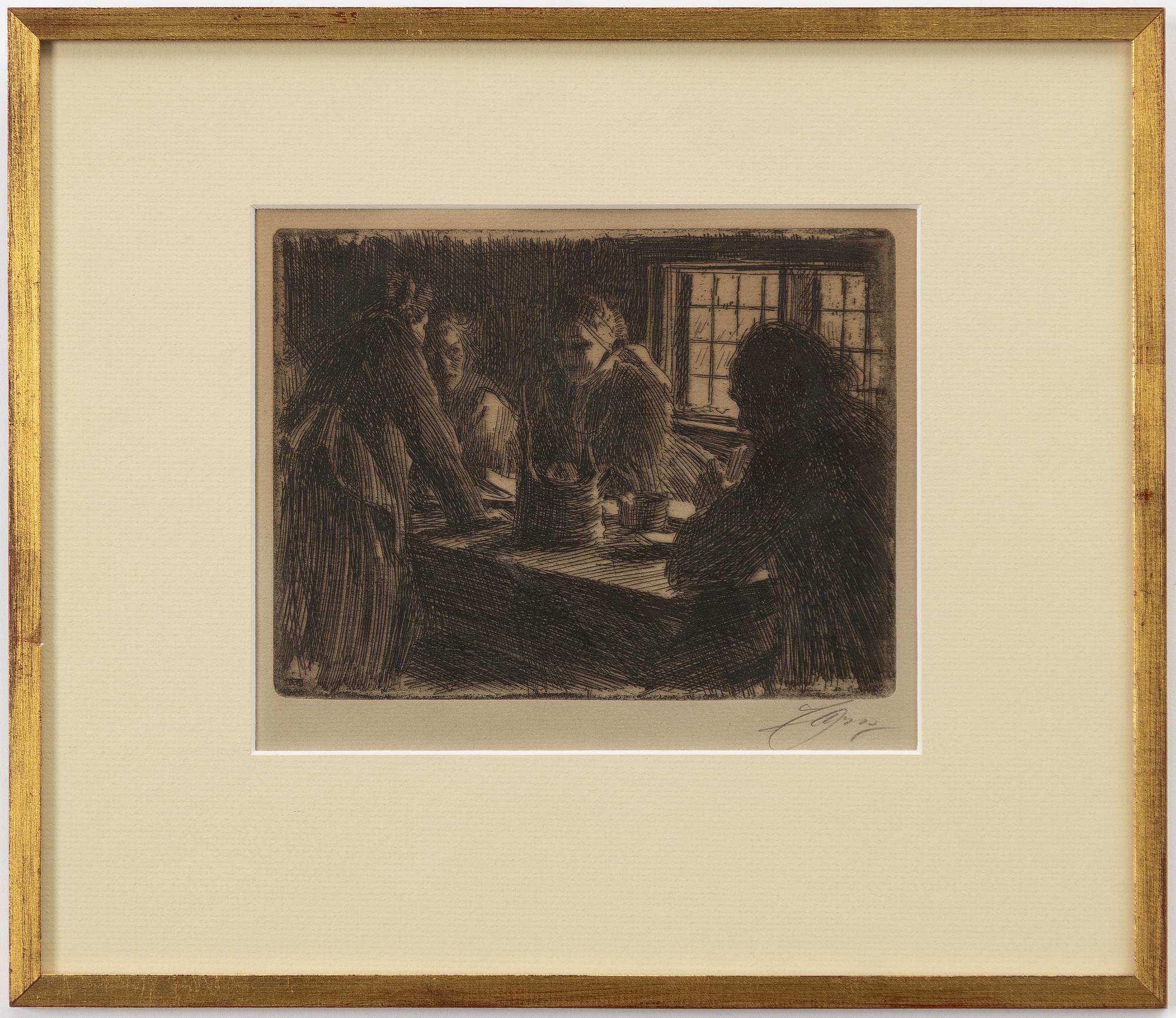 Anders Zorn, "Brudtärnan.".