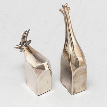 2 figurines, Gunnar Cyrén, Dansk Designs, Japan.