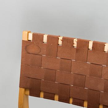 Alvar Aalto, a set of 8 chairs, model 611, Artek, Finland, late 20th century.