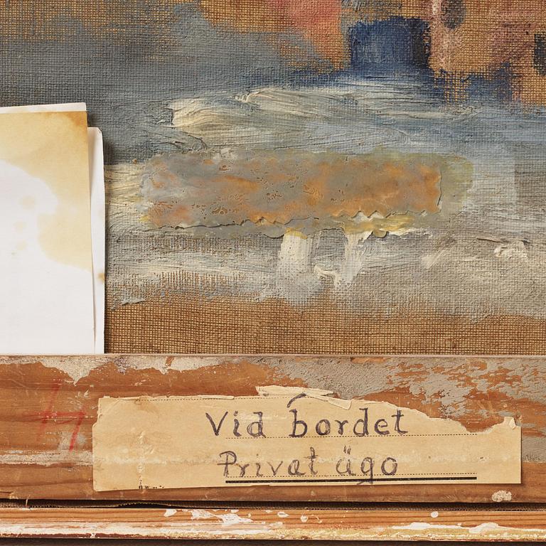 Evert Lundquist, "Vid bordet".