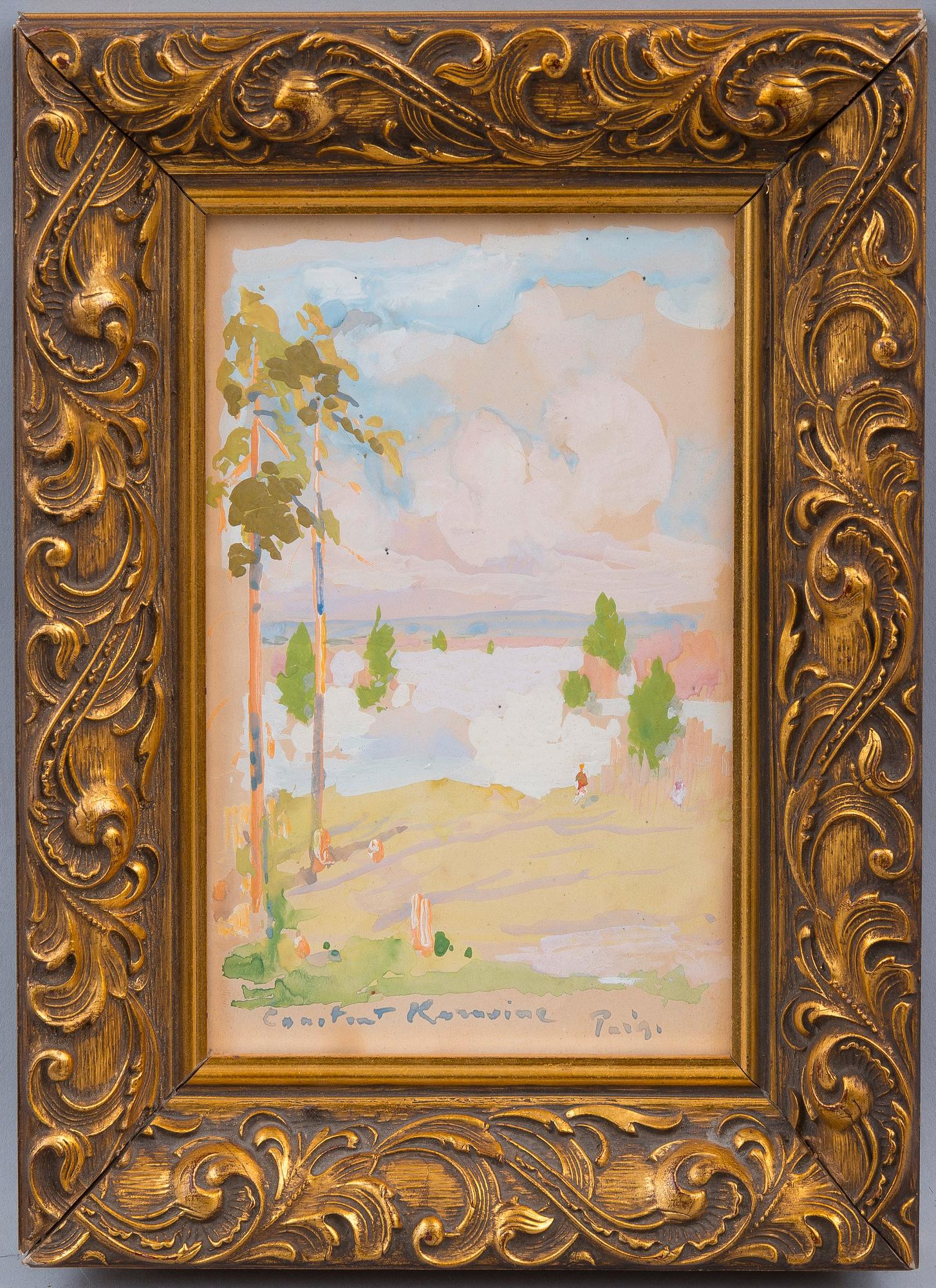 Constantine Korovine, SUMMER LANDSCAPE. КОРОВИН, КОНСТАНТИН АЛЕКСЕЕВИЧ (1861-1939)
ЛЕТНИЙ ПЕЙЗАЖ.