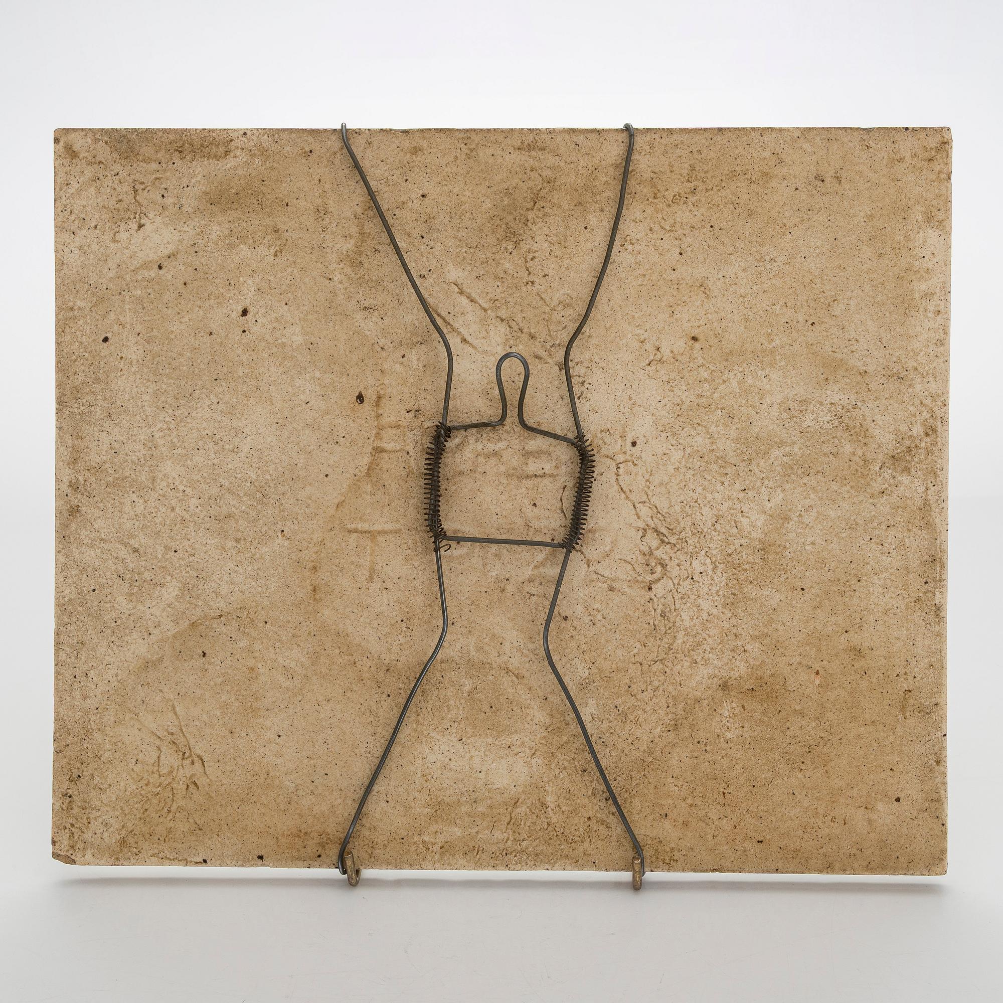 Birger Kaipiainen, a 1940s wall relief, signed Kaipiainen.