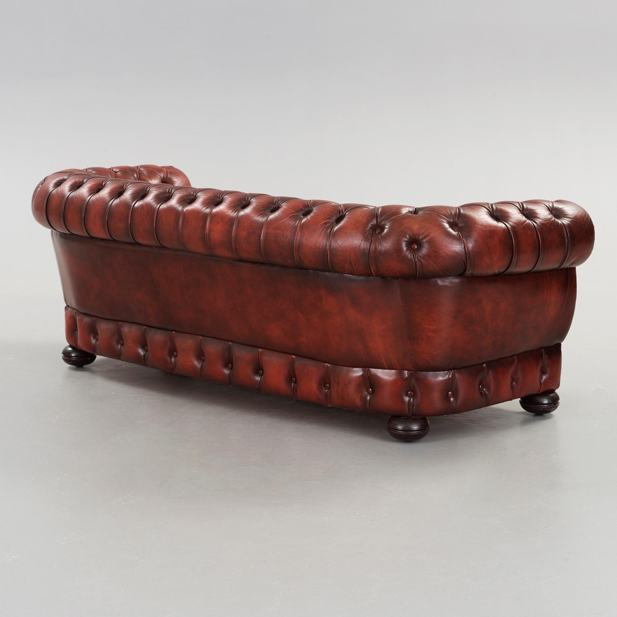 SOFFA, chesterfieldmodell, 1900-talets andra hälft.
