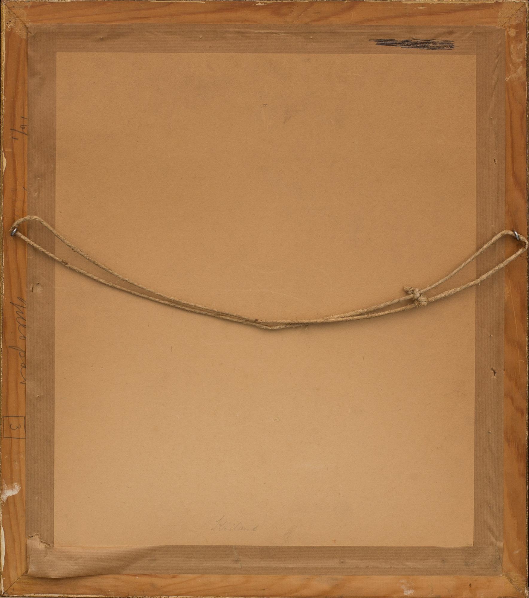 GÖSTA KRILAND, mixed media, signed.