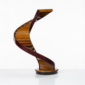 Model of a staircase, early 20th century.