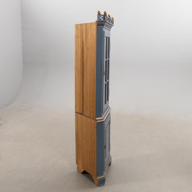 Corner cabinet, K.A. Roos, Helsingborg, second half of the 20th century.