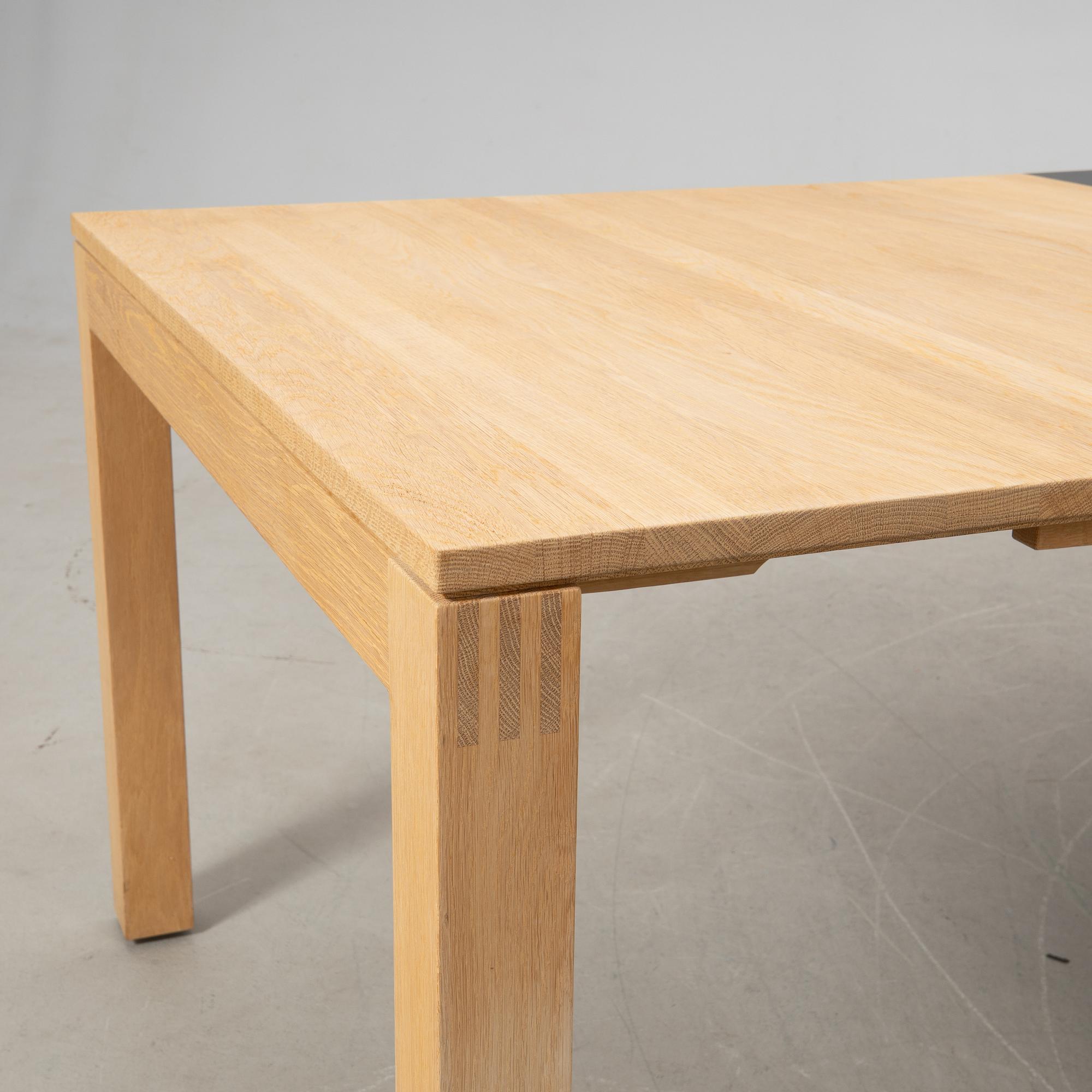 Ditlev Karsten, dining table "246", for Br. Andersen, Denmark 2000s.