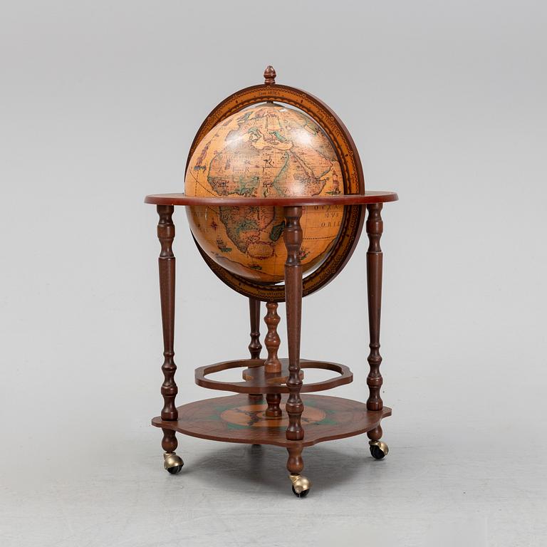 A globe bar, Zoffoli, Italy, second half of the 20th Century.