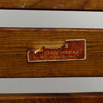 TRÄDGÅRDSGRUPP, 4 delar, "Bergshamra", Carl Malmsten, Igelstaverken, 1900-talets andra hälft.