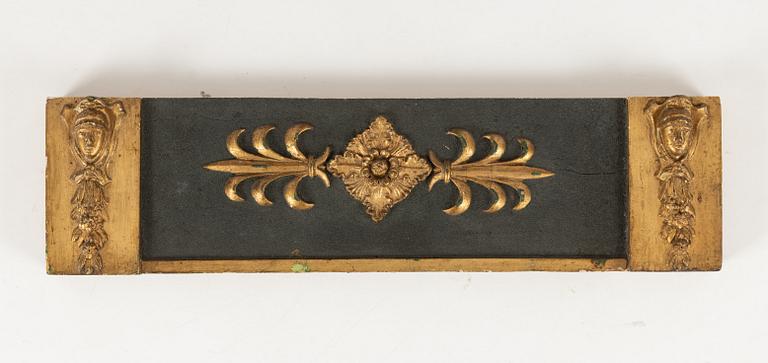 Mirror, late Gustavian, circa 1800.