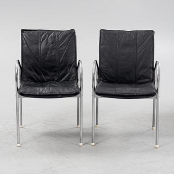 Six chairs, 'Talus', Knut & Marianne Hagberg, IKEA, 1990's.