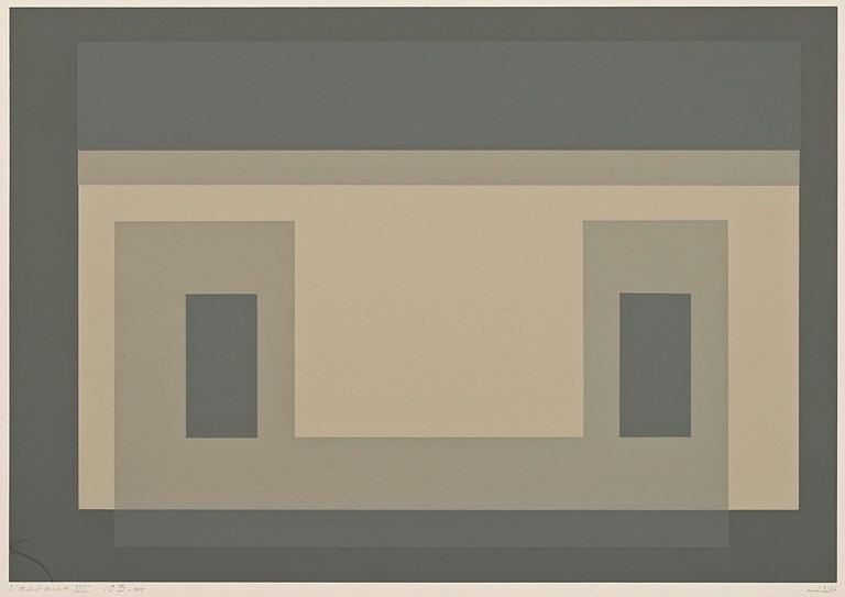 Josef Albers, Ur: "Ten Variants".