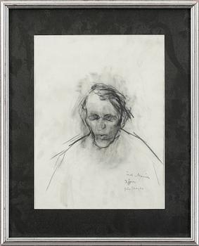 Olle Skagerfors · OLLE SKAGERFORS, teckning, signerad.