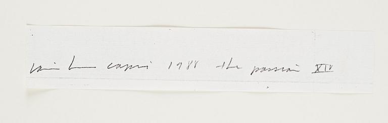 JAMES BROWN, drawing signed and dated 1988 on verso.