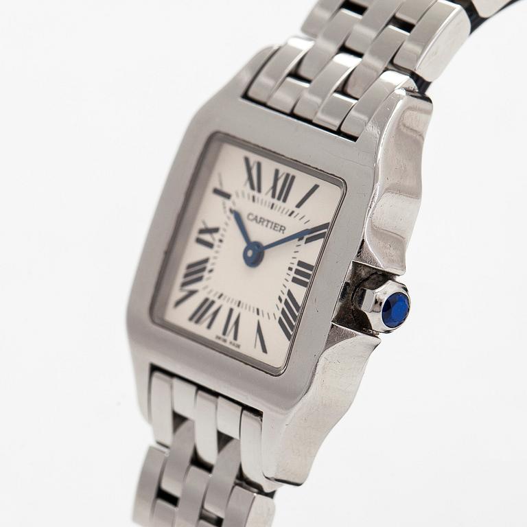 Cartier, Santos Demoiselle, rannekello, 20 x 19,5 (28) mm.