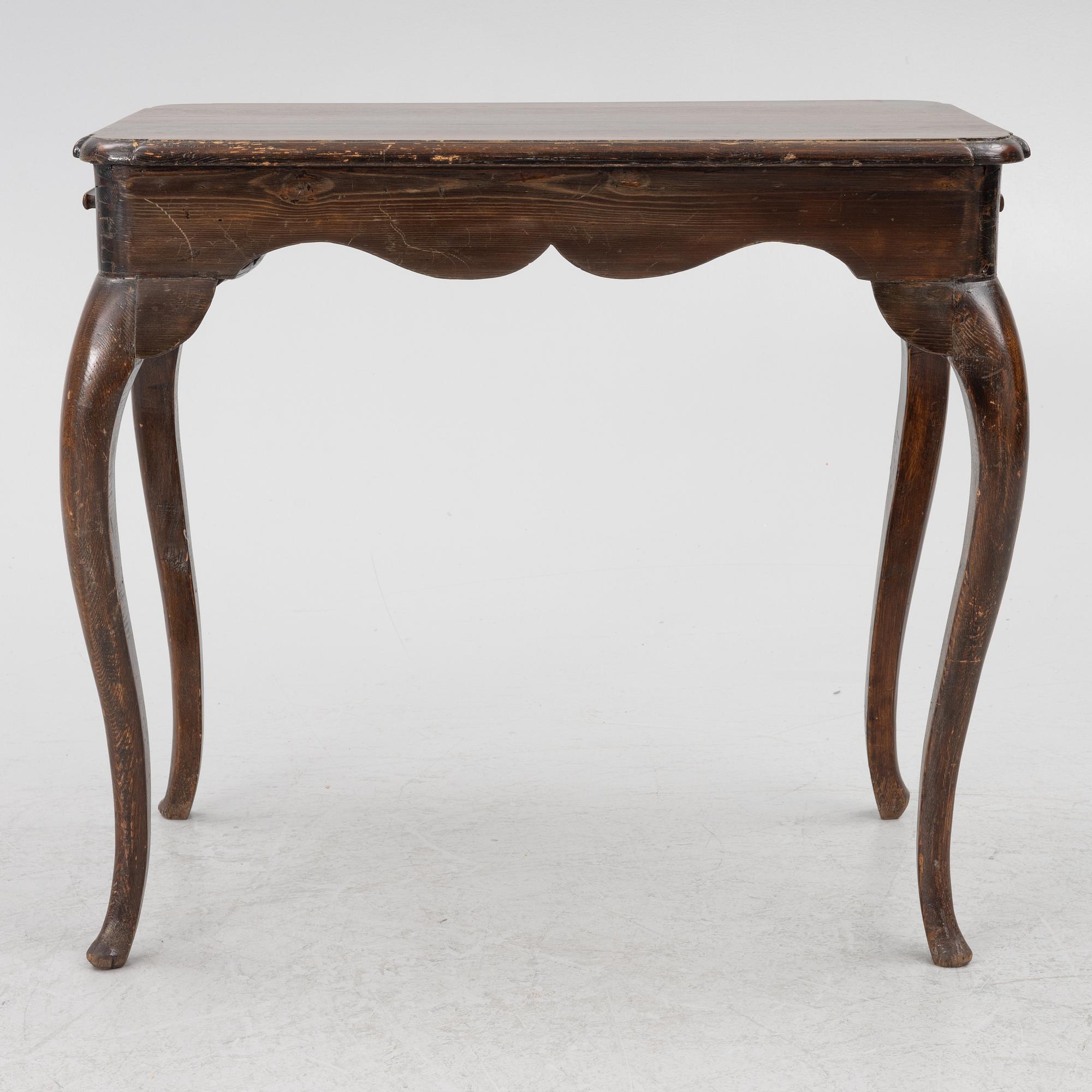 Bord, omkring 1800, Rokoko.