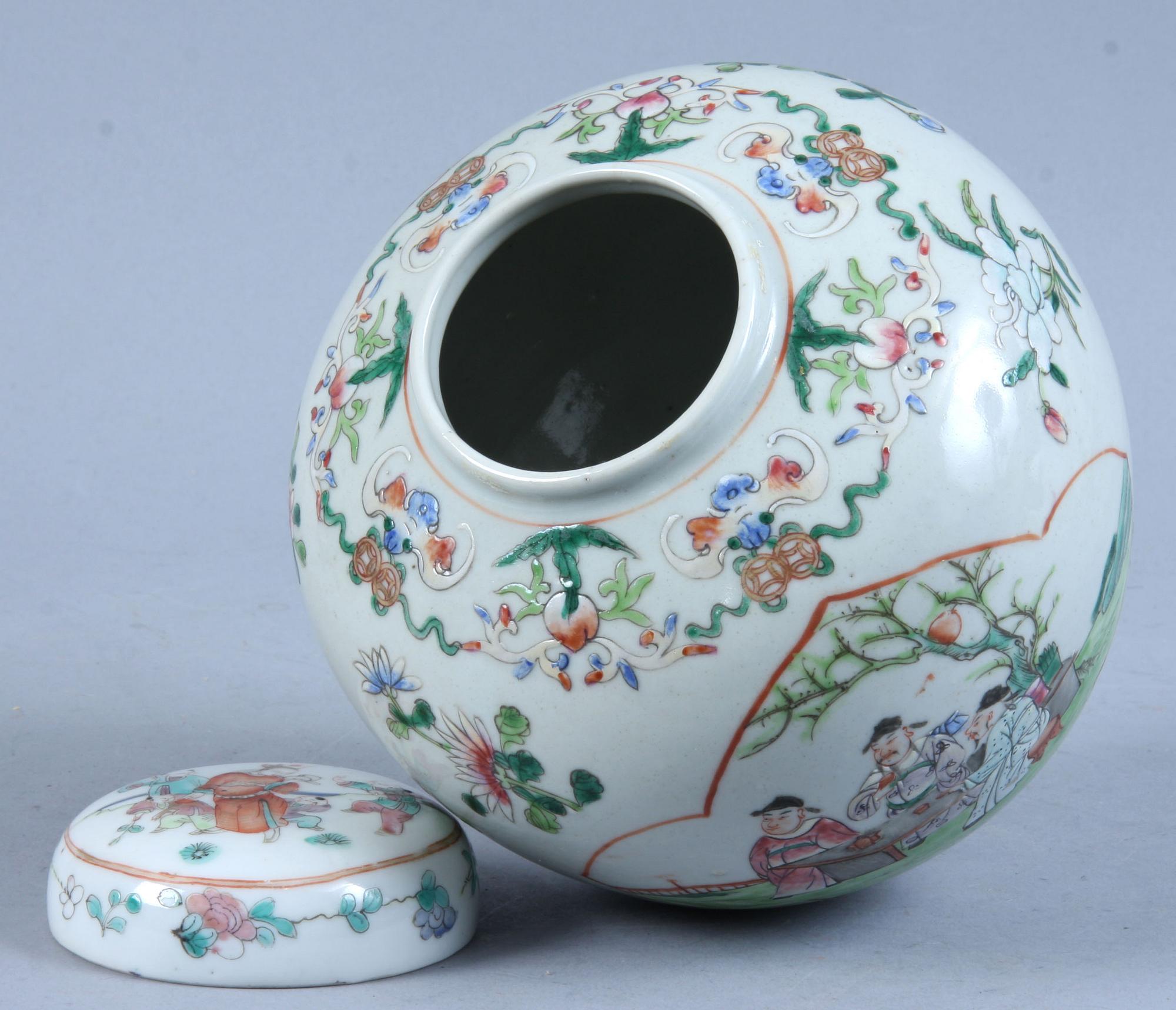 BOJAN samt LOCK, porslin, Kina, 1800/1900-tal.