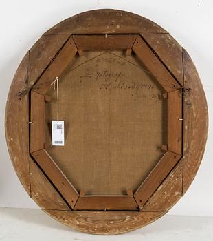 HILDA LINDGREN, a pair. Oil on canvas, signerad and dated 1867.