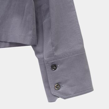 Gucci, A grey cotton blouse, size 42.