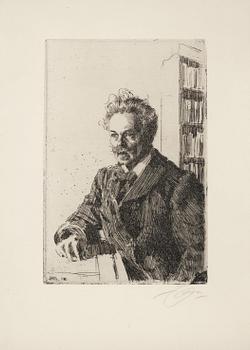 107. Anders Zorn, "August Strindberg".