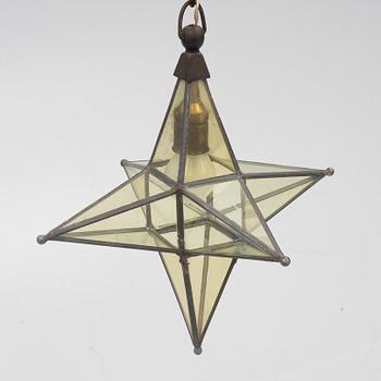 Harald Notini, taklampa, modell ”6202”, Arvid Böhlmarks Lampfabrik, Stockholm, 1920-30-tal.