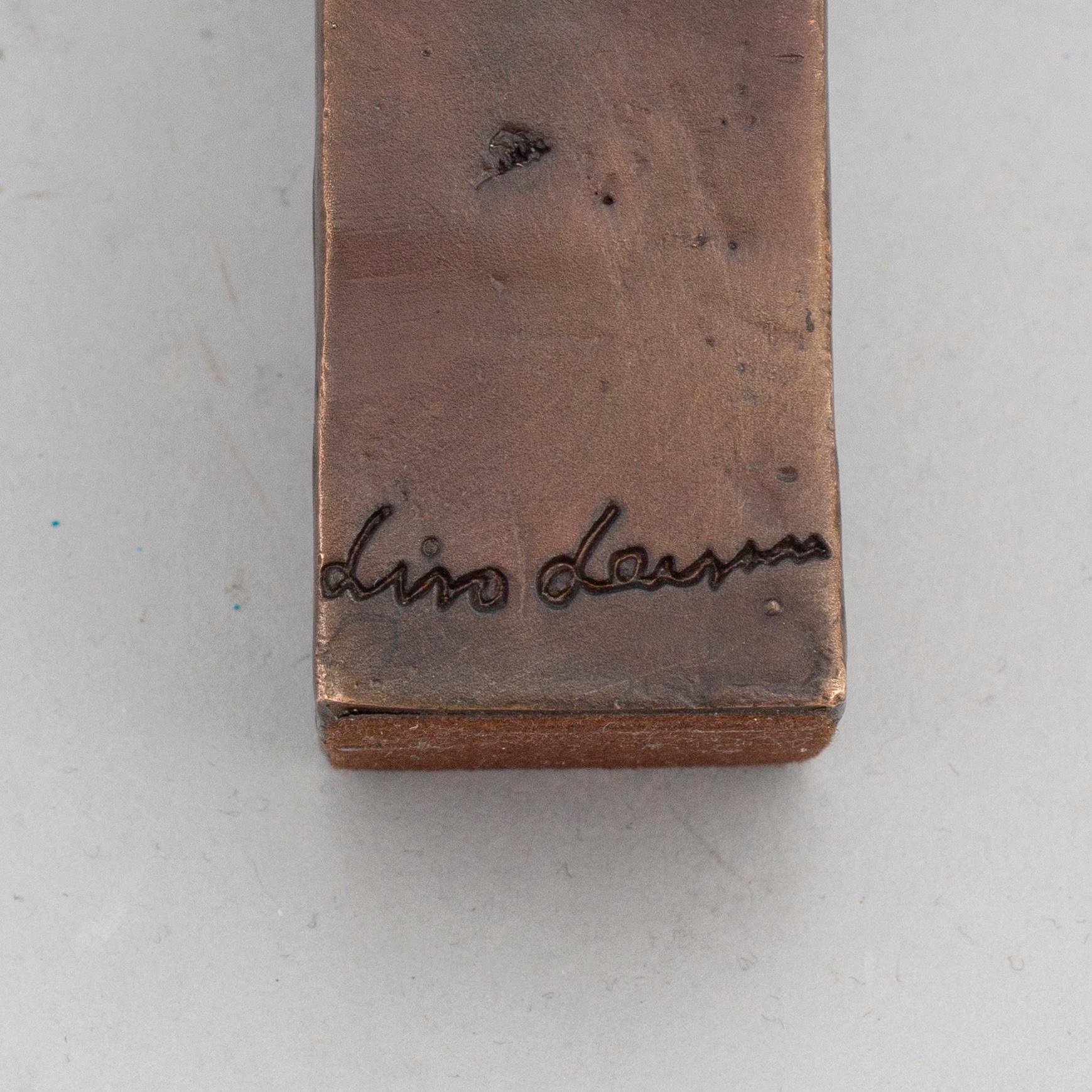 LISA LARSON, a bronze sculpture, "The Ant" No 359.