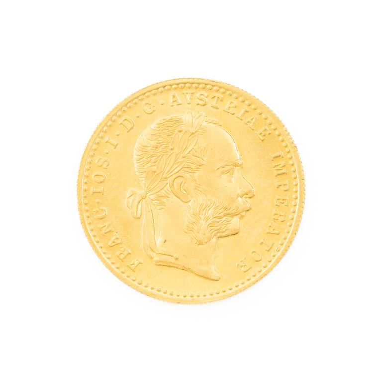 Guldmynt, Österrike-Ungern, 1 Ducat, 1915.