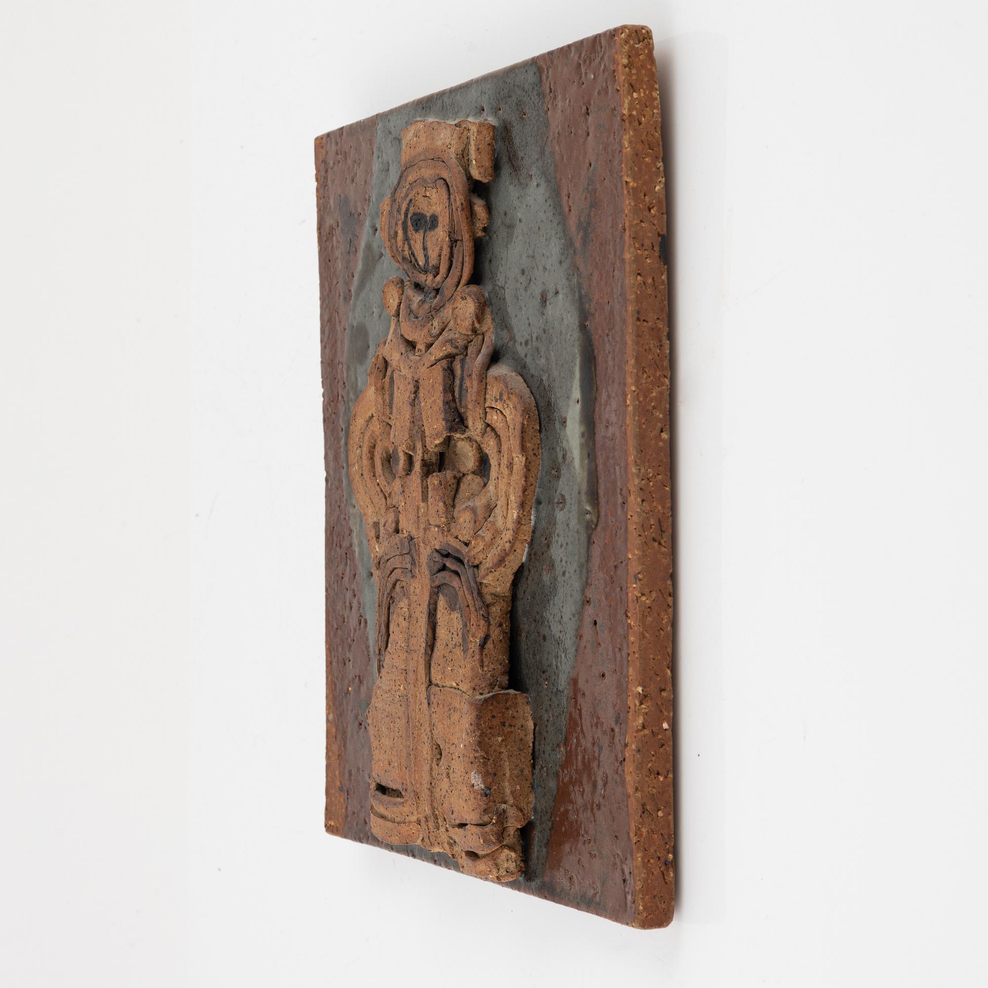 Lisa Larson, a unique wall plaque.