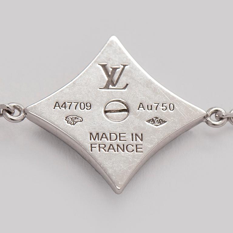 Louis Vuitton, armband, "Color Blossom BB Star", 18K vitguld, pärlemor och en briljantslipad diamant.