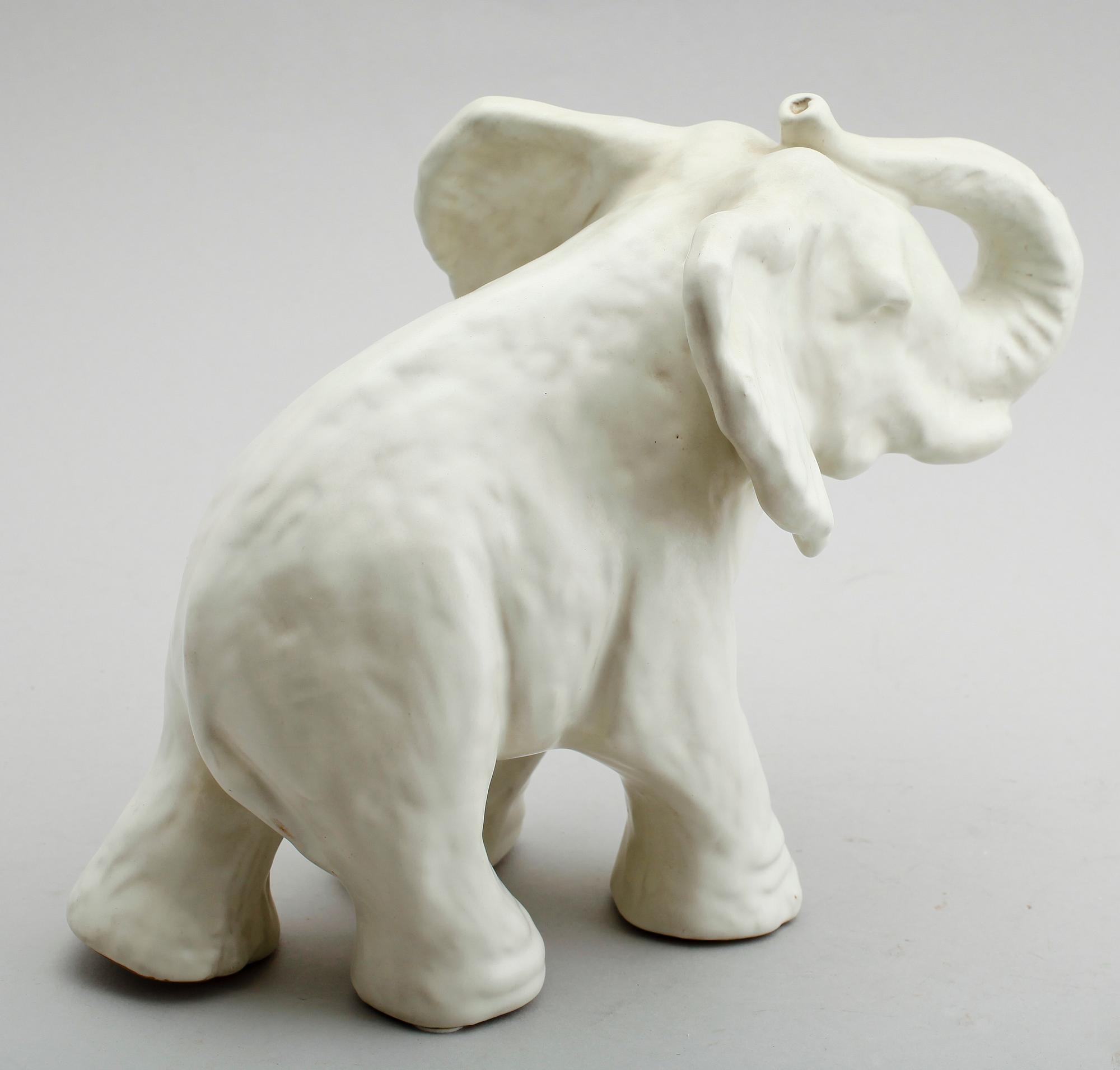 FIGUR, keramik, elefant, Upsala-Ekeby.