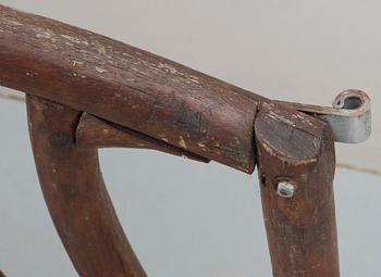 TRÄDGÅRDSMÖBLER, sk Grenmöbler, 7 delar, 1900-tal.