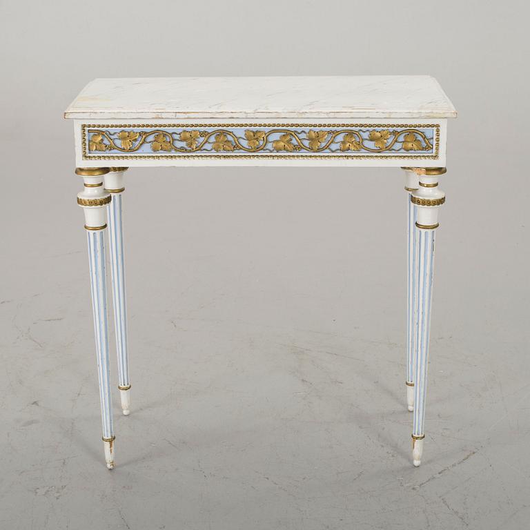 A console table made in Stockholm in the manner of Pehr Ljung, late 18th century.