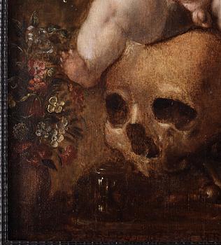 Hendrick Goltzius Follower of, Allegory of Transience.