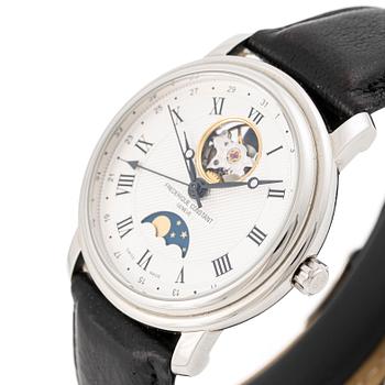 Fredrique Constant, Classics Heart Beat Moonphase Date, wristwatch, 40 mm.